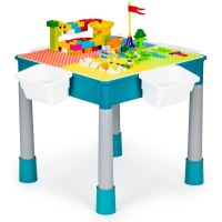 Hrací kostky stolních židlí pro děti