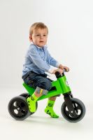 Odrážedlo FUNNY WHEELS Rider Sport zelené 2v1, výška sedla 28/30cm nosnost 25kg 18m+ v sáčku