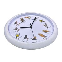 Herzberg HG-03725: European Bird Song Clock - White