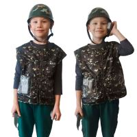 Karnevalový kostým helma voják 3-8 let