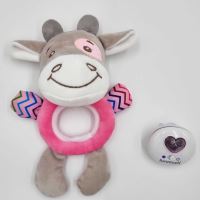 Interaktivní plyšová hračka WOOPIE pro miminka Light Sound Bull Teether Sleeper