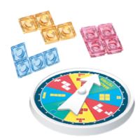 Vzdělávací hra Tetris s barevnými kostkami WOOPIE