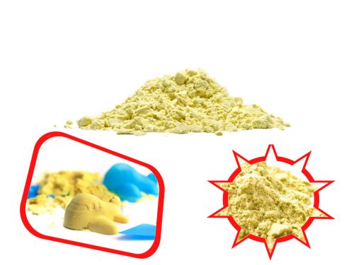 Kinetický písek 1 kg ve žlutém pytli