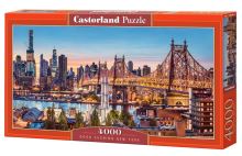 CASTORLAND Puzzle 4000 dílků - Večer v New Yorku