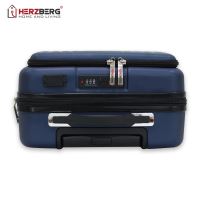 Herzberg Travel HG-8065BLU: Cestovní kufr modrý