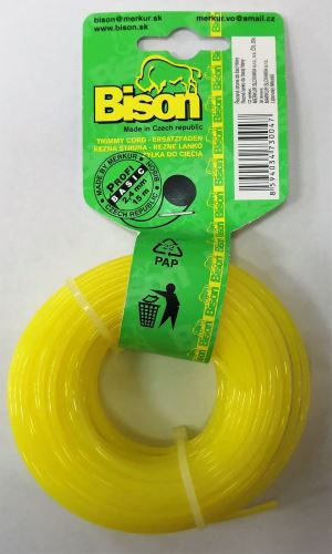 Bison BASIC PROFI (žlutá)- kruhový profil 3,0mm 100m (078)