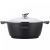 Royalty Line RL-BS28M: Marble Coated Cooking Pot with Glass Lid - 28cm