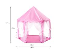 Dětský hrací stan růžový 140 cm