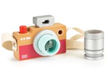 Dřevěný fotoaparát kaleidoskop ECOTOYS