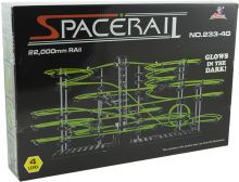 Spacerail zářící ve tmě úroveň 4 kuličkové dráhy 72 cm x 34 cm x 36 cm
