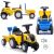 Odrážedlo  traktor New Holland Ride-on Trailer žlutý