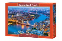 CASTORLAND Puzzle 1000 dílků. Letecký pohled na Londýn