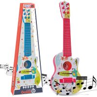 Akustická kytara WOOPIE pro děti růžová 55 cm