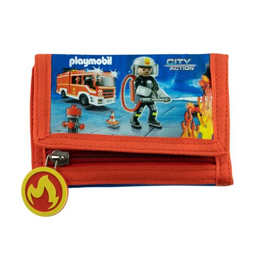 Playmobil peněženka na suchý zip hasiči