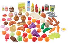 Ecoiffier Food Products Sada 75 prvků