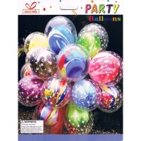 Dvojité balónky na večírek 25-33 cm, sada 6 ks
