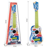 Dětská klasická kytara WOOPIE modrá 57cm