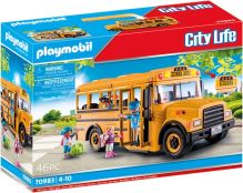 Playmobil školní autobus city life 70983