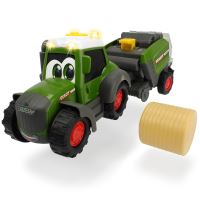 DICKIE ABC Happy Fendt Traktor a balíkovací stroj