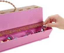 Lol překvapení - domeček kufřík pro panenky lol mini obchůdky 3v1