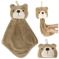 Dětský ručník do dětského pokoje 42x25cm hnědý medvídek