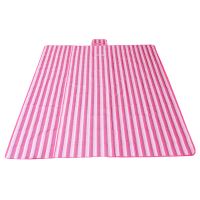 Plážová podložka plážová pikniková deka 200x200cm růžová