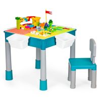 Hrací kostky stolních židlí pro děti
