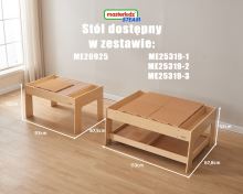 MASTERKIDZ Dřevěná vzdělávací stolní deska STEM WALL stůl