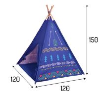 Teepee stanový vigvamový domeček pro děti fialové Ecotoys