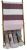 Coton d&#39;Or PS-142:Cotton Beach Peshtemal Ručník 95x185 - Candy Stripes &amp; Awning Stripes Maroon &amp; Pink