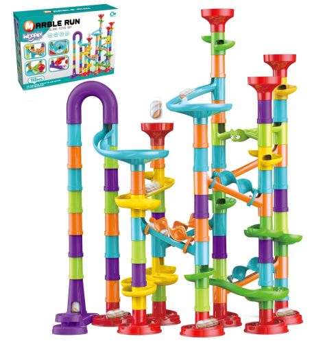 WOOPIE Coulodrom Ball Track Spiral Set 113 ks.