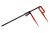 Kinex Lesnická průměrka KINEX Red&amp;Black LINE 500 mm (dělení 5 mm), ČSN 25 1277 (1162-05-050)