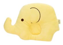 Sloní polštář pro kojence žlutý 18,5 cm x 25 cm