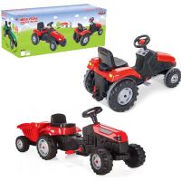 Šlapací traktor pro děti červený