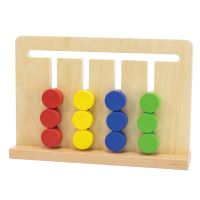 Imitační logická hra VIGA Montessori Barvy a čísla