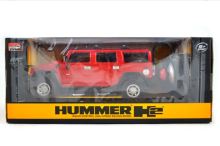RC auto Hummer H2 - licence 1:24 červená