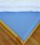 Veratex Bavlněné prostěradlo 140x240 cm (sv.modré)