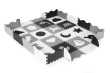 Pěnová podložka s ohrádkou puzzle suchý bazén 36 prvků ECOTOYS