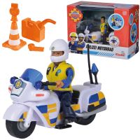 SIMBA Hasič Sam Police Motor s figurkou Malcolma + Akc