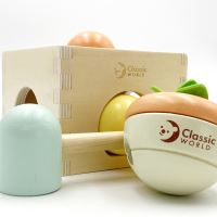 CLASSIC WORLD Pastelový vzdělávací box pro děti od 6 do 12 měsíců