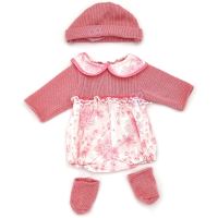 Sada oblečení pro panenky WOOPIE Čepice 43 - 46 cm Růžová