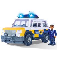 SIMBA Hasič Sam Jeep Policejní Malcolm Akční figurka