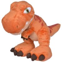 SIMBA maskot Jurský svět Dinosaurus 25 cm oranžový