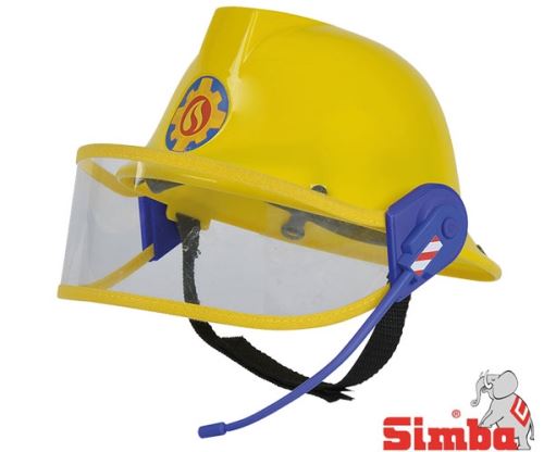 Mikrofon SIMBA Fireman Sam s přilbou Nastavitelný s hledím
