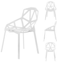 Sada židlí - čtyři moderní židle do obývacího pokoje