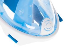 Plná šnorchlovací maska, sklopná S / M modrá