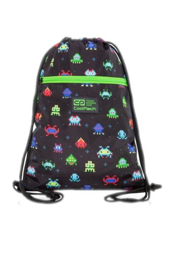 Školní taška Coolpack na boty vert pixelů