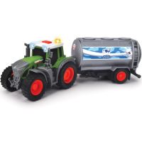 DICKIE Farm Traktor Fendt s přívěsem na mléko