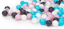 Stan pool balls barevné míčky, sada 100 ks