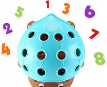 WOOPIE Ježek Montessori Učení čísel a barev 4v1 Ruční třídička her